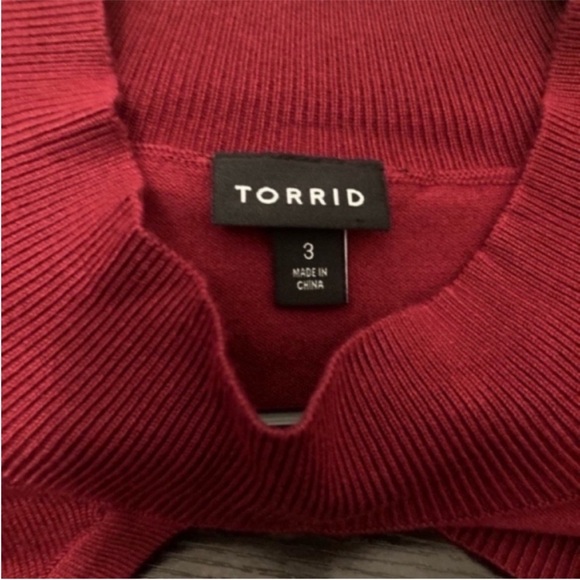 Torrid red sweater - Picture 5 of 5